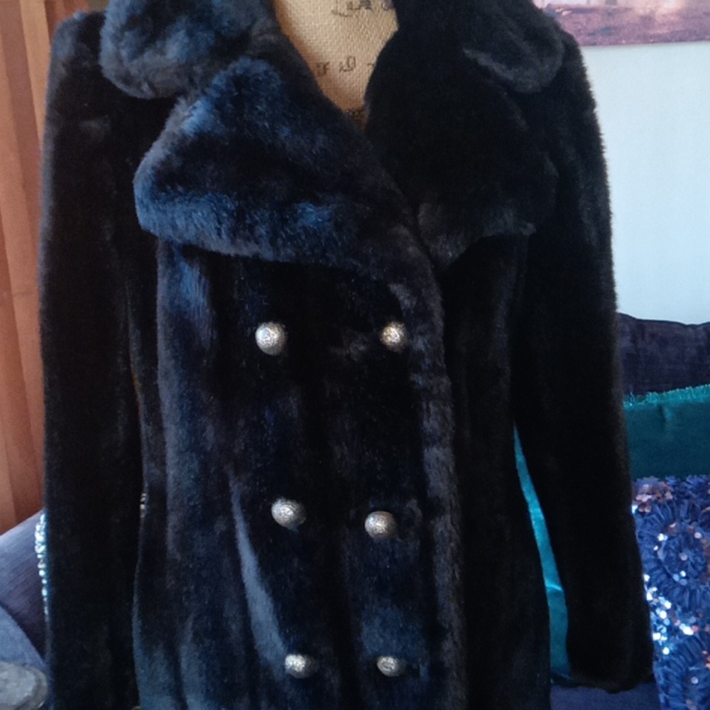 Vintage Fur faux coat - Picture 7 of 7